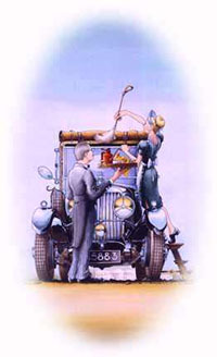 Carbank Watercolour Painting
